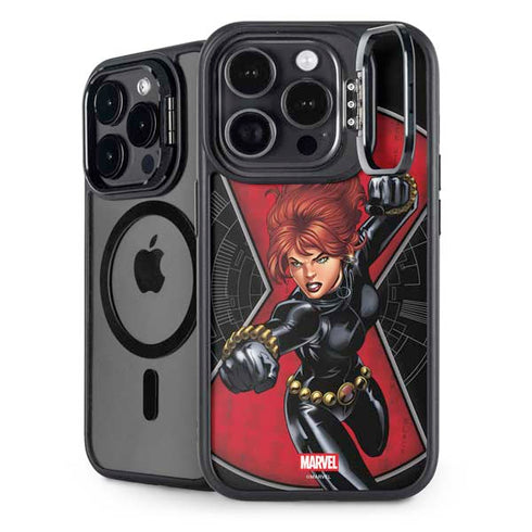 Marvel Black Widow Natasha Romanova iPhone 15 Pro Max Kickstand Case